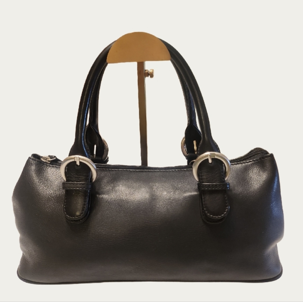 Elegant Black Satchel Bag